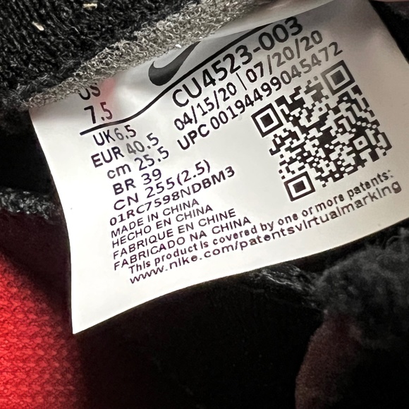 2020 Nike Air Jordan V 5 Low G Golf Black / Metallic Silver / White CU4523 003 - Picture 9 of 11